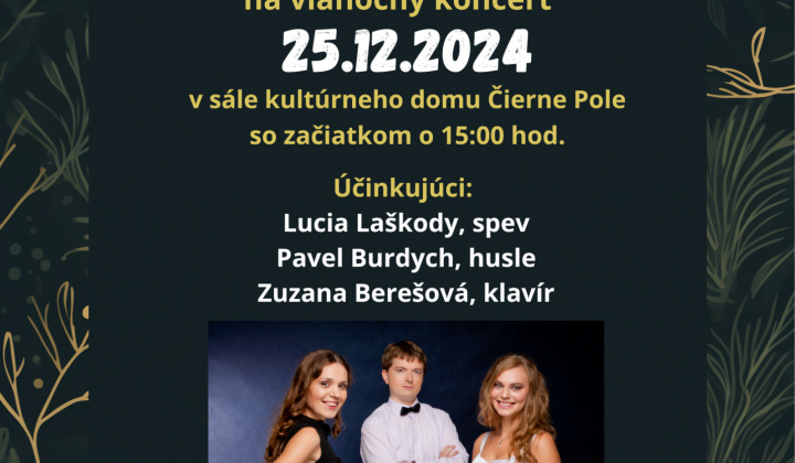 Aktuality / Vianočný koncert 25.12.2024 - foto