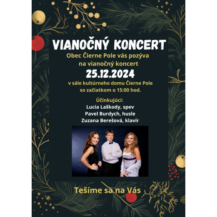 Vianočný koncert 25.12.2024